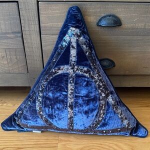 Harry Potter Pottery Barn Deathly Hallows Pillow